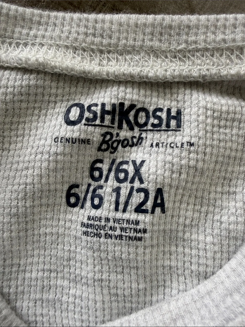 OshKosh B'gosh Light Gray & Mint Girls' Pullover Sweatshirts - 3 Pack